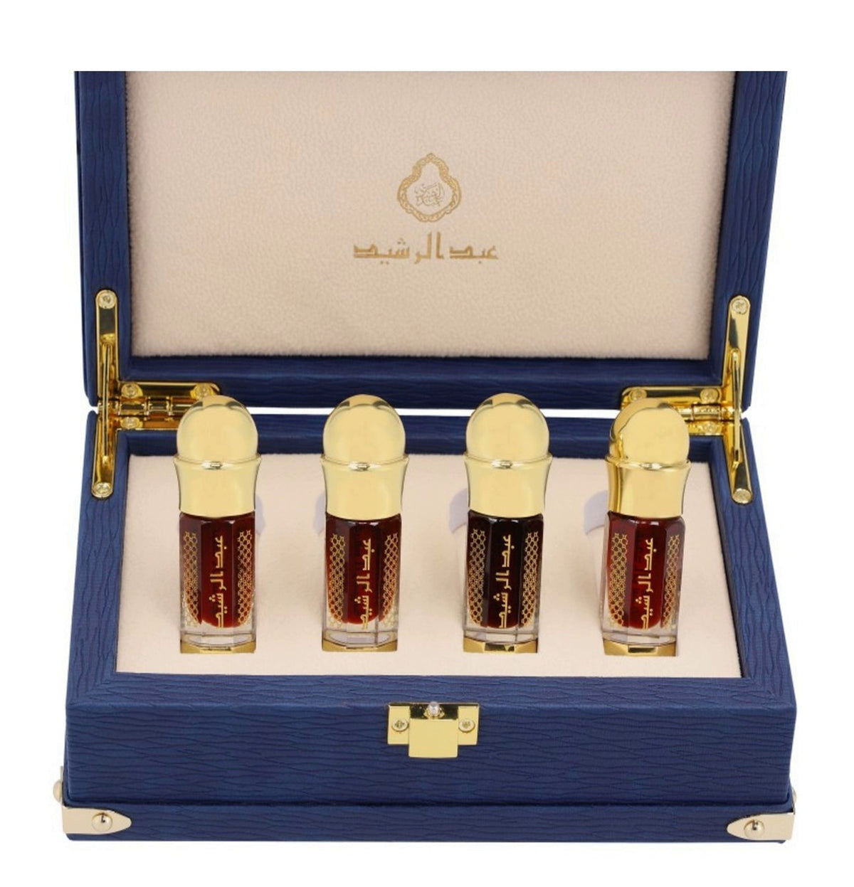 Box Abdul Rashed BLUE MUKHALLAT OUDH BOX